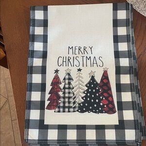 Plaid Christmas Table Runner
